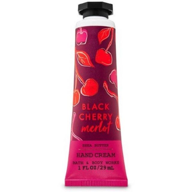 Kem dưỡng da tay mềm mịn bath body works black cherry merlot tuýp 29ml 1