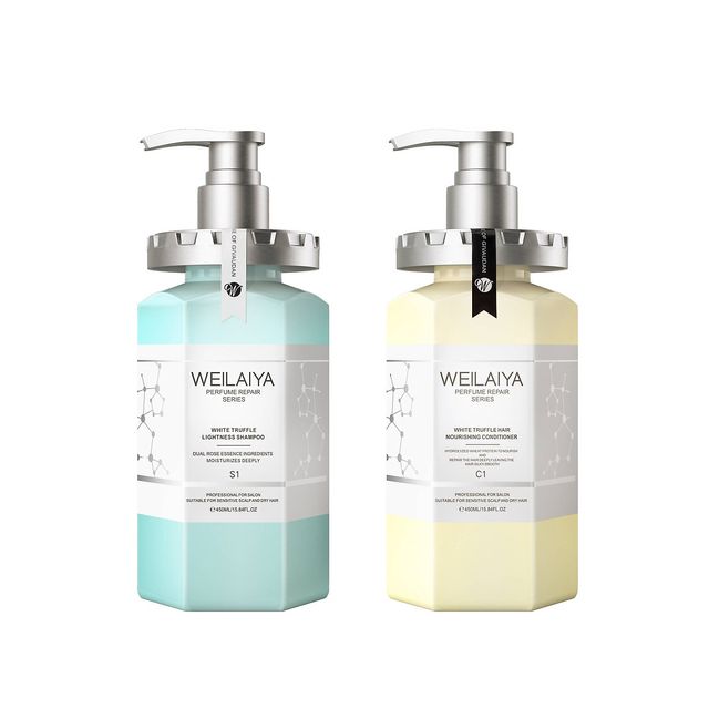 Bộ dầu gội phục hồi đa tầng nấm truffle weilaiya 450ml 1