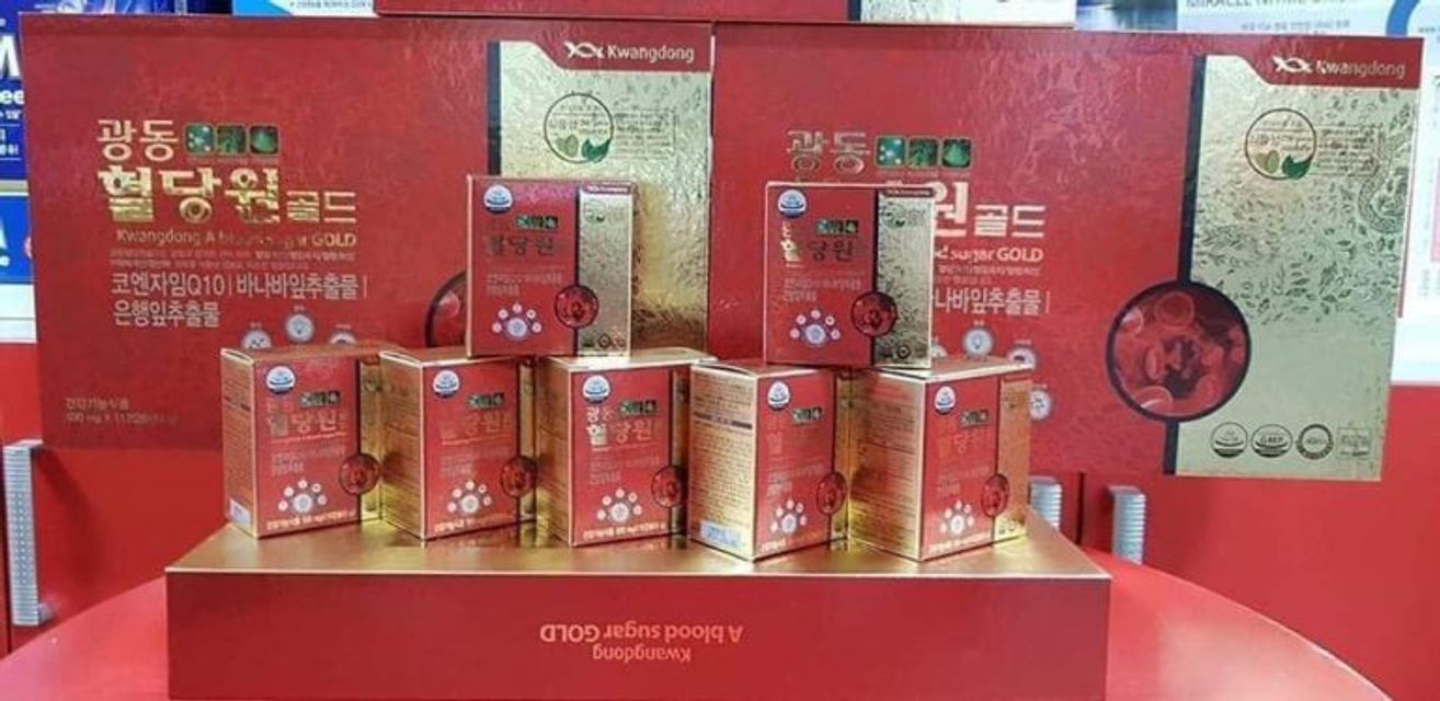 Viên Uống Kwangdong A Blood Sugar Gold hộp 120 viên 1