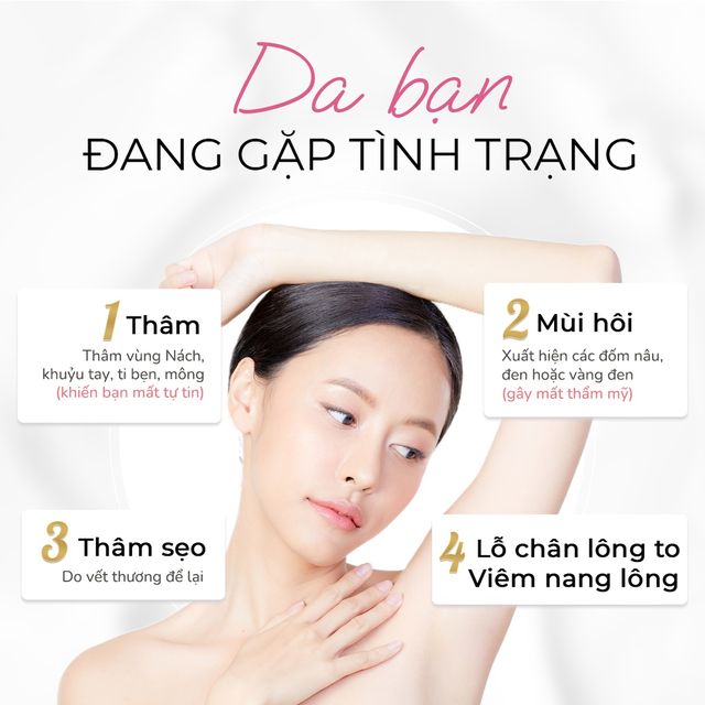 Serum mờ thâm nách, bẹn, mông Oriskin Sakina White 2