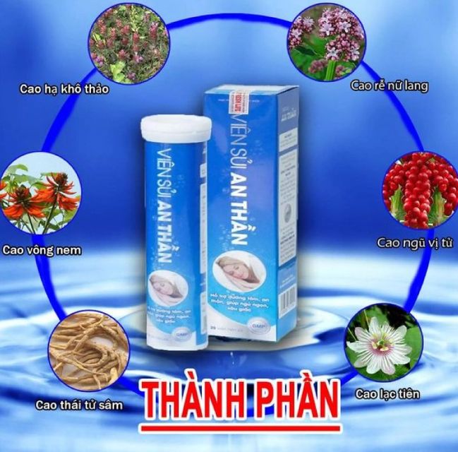 Viên Sủi An Thần Hỗ Trợ Cải Thiện Chứng Mất Ngủ 2