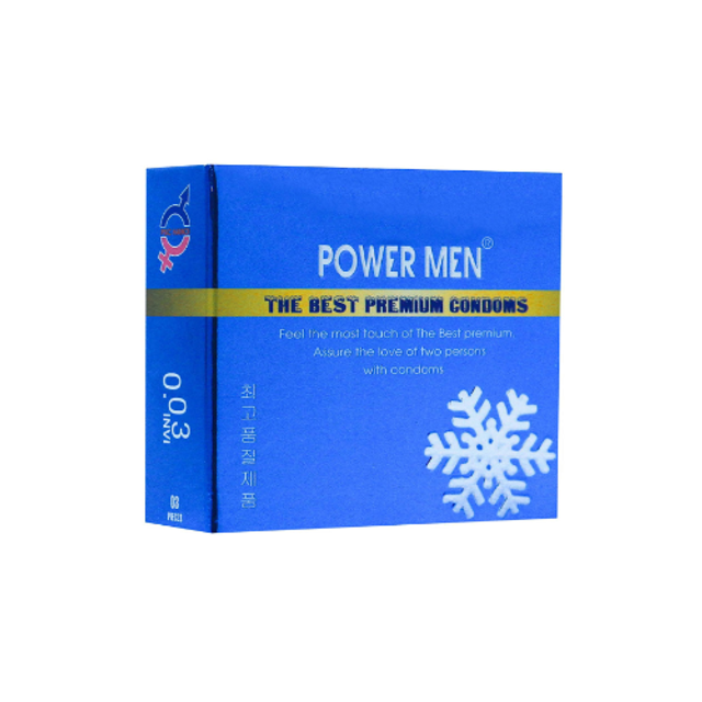 Bao Cao Su Si&ecirc;u Mỏng Hương Bạc H&agrave; Power Men 0.03 Invi 2