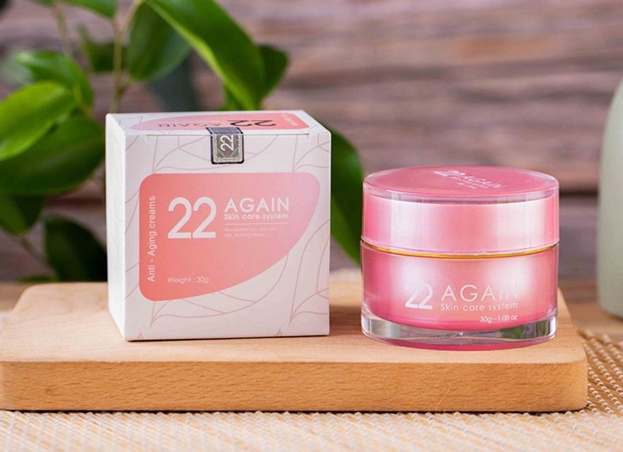 22 Again Kem Giúp Dưỡng rắng Da, Mờ Nám Tàn Nhang 2