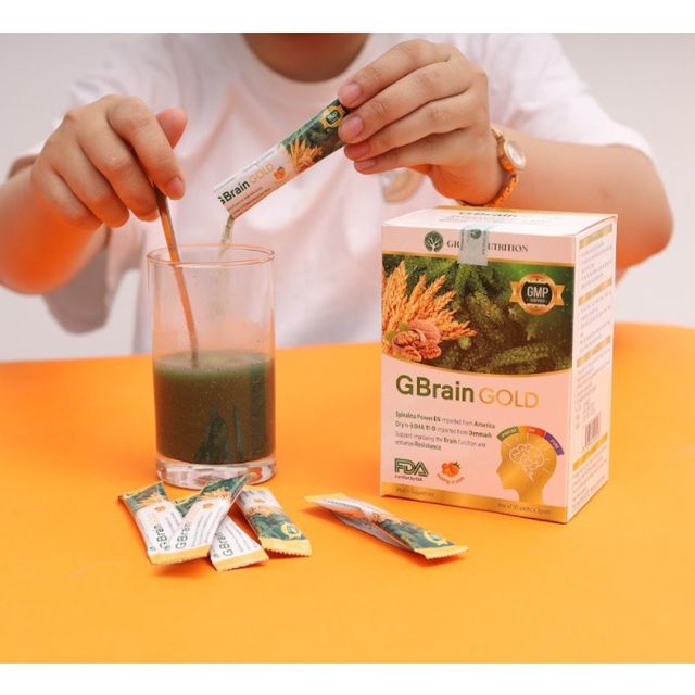 Cốm G-Brain Gold Hỗ Trợ Tăng Cường Tr&iacute; Nhớ 1