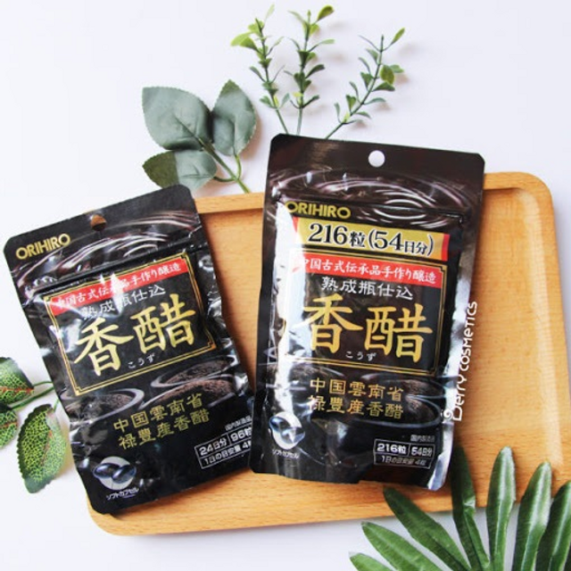 Giấm đen dạng vi&ecirc;n hỗ trợ giảm c&acirc;n hiệu quả