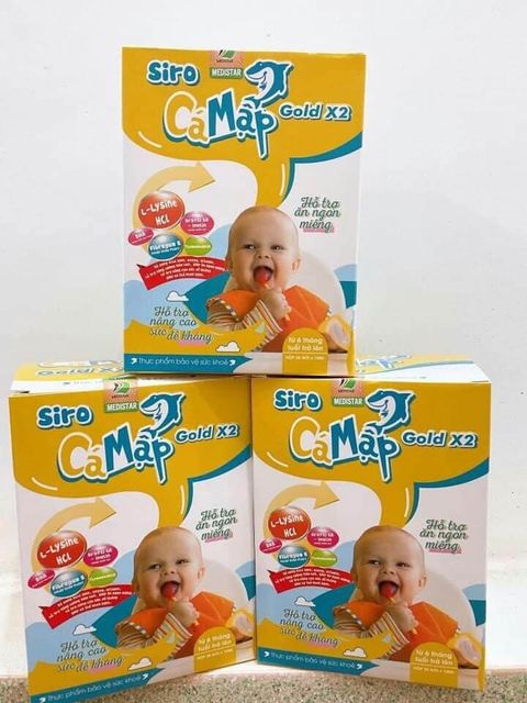 Siro Ăn Ngon Gold X2 Baby Shark Giúp Bé Tăng Cân Tự Nhiên 1