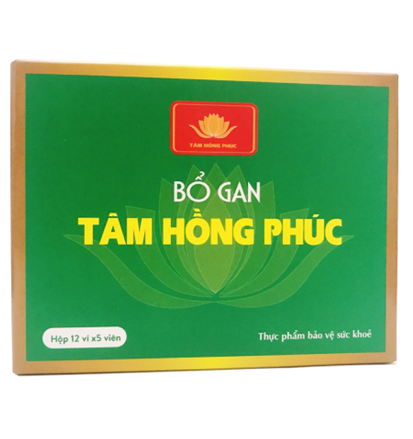 Viên uống Bổ Gan Tâm Hồng Phúc 2