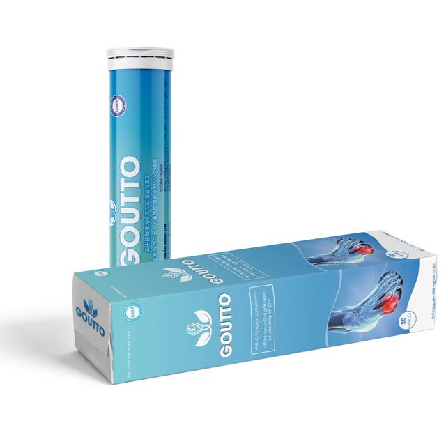 Vi&ecirc;n Sủi Goutto Hỗ Trợ Cho Người Mắc Gout 1