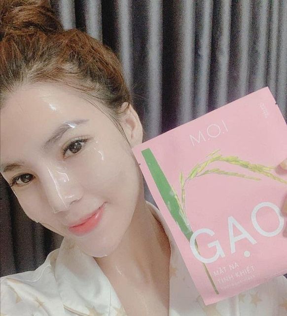 Mặt nạ tinh khiết dạng gel M.O.I Cosmetics   (hộp 3 miếng) 2