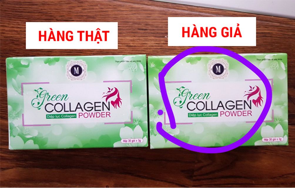 Diệp Lục Collagen &ndash; Đẹp Da C&acirc;n Bằng Nội Tiết Tố (30 g&oacute;i) 1