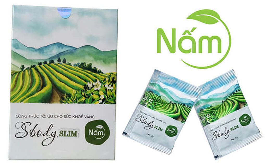 Vi&ecirc;n uống Sbody Slim Nấm - Hỗ trợ giảm c&acirc;n nhanh hiệu quả 1
