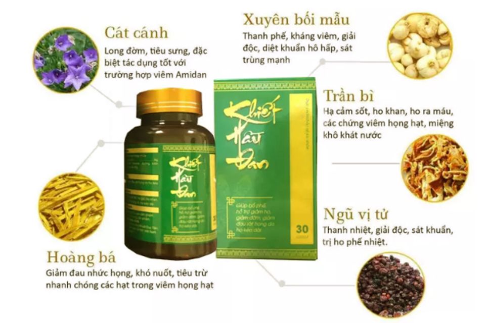 Khiết Hầu Đan hỗ trợ giảm ho hiệu quả 2
