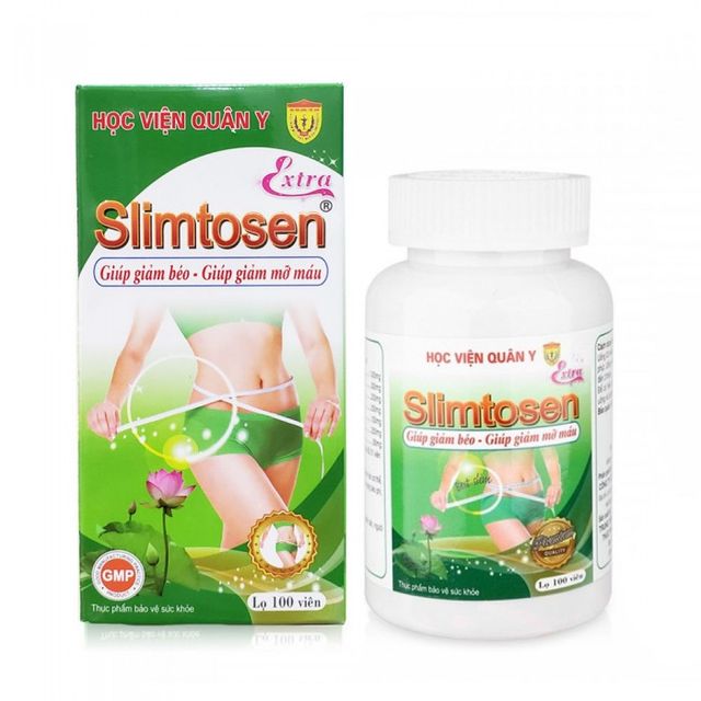 Viên nang giảm cân giảm mỡ Slimtosen Extra HVQY sale sốc date t5/2025 1