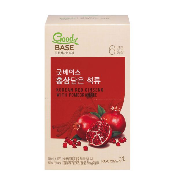 Nước Hồng S&acirc;m Goodbase Lựu KGC Jung Kwan Jang 50mlx30 g&oacute;i 1