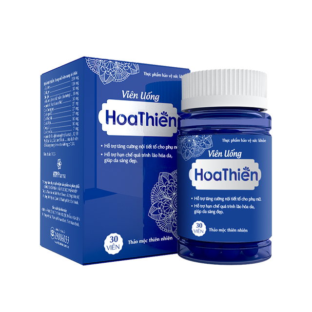 Vi&ecirc;n uống Hoa Thi&ecirc;n hỗ trợ c&acirc;n bằng nội tiết tố nữ (30 vi&ecirc;n) 1