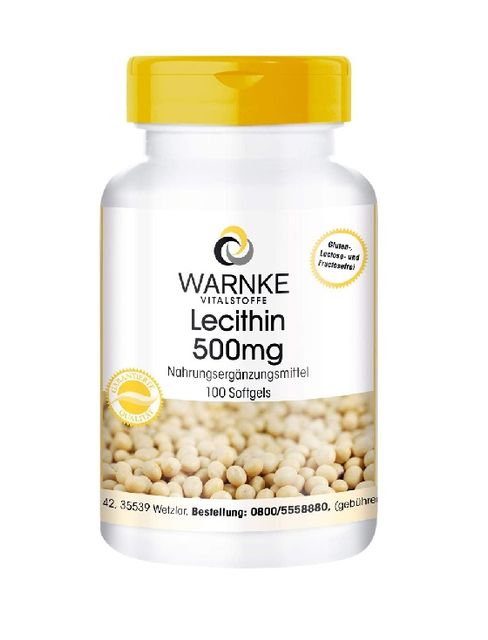 Mầm đậu nành Warnke Đức Lecithin 500mg 100 viên 1