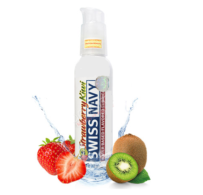 gel bô.i trơ.n Gốc Nước Của Mỹ Swiss Navy Strawberry Kiwi 118ml 2