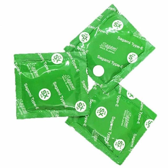 Bao Cao Su Gai Nhỏ Sagami Xtreme Green Nhật Bản H10 2