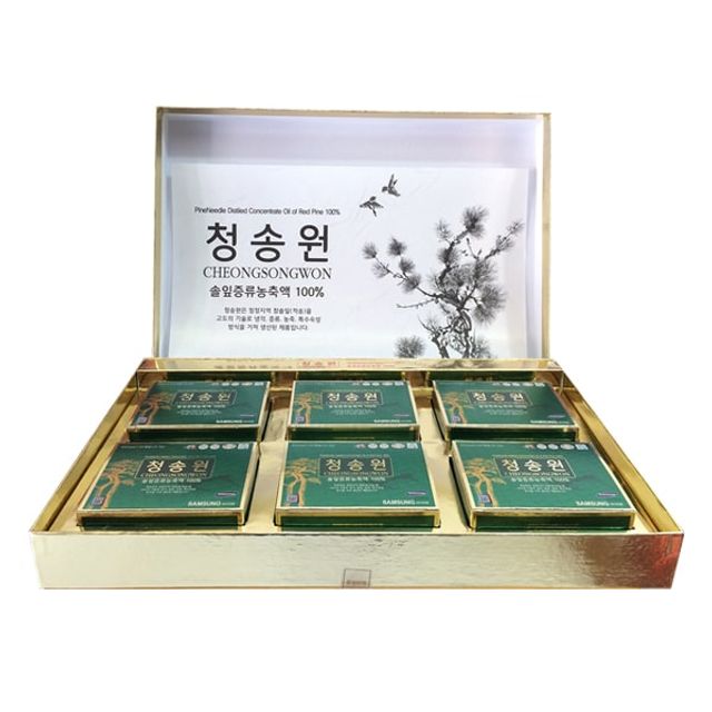 Tinh Dầu Th&ocirc;ng Đỏ Cheongsongwon H&agrave;n Quốc