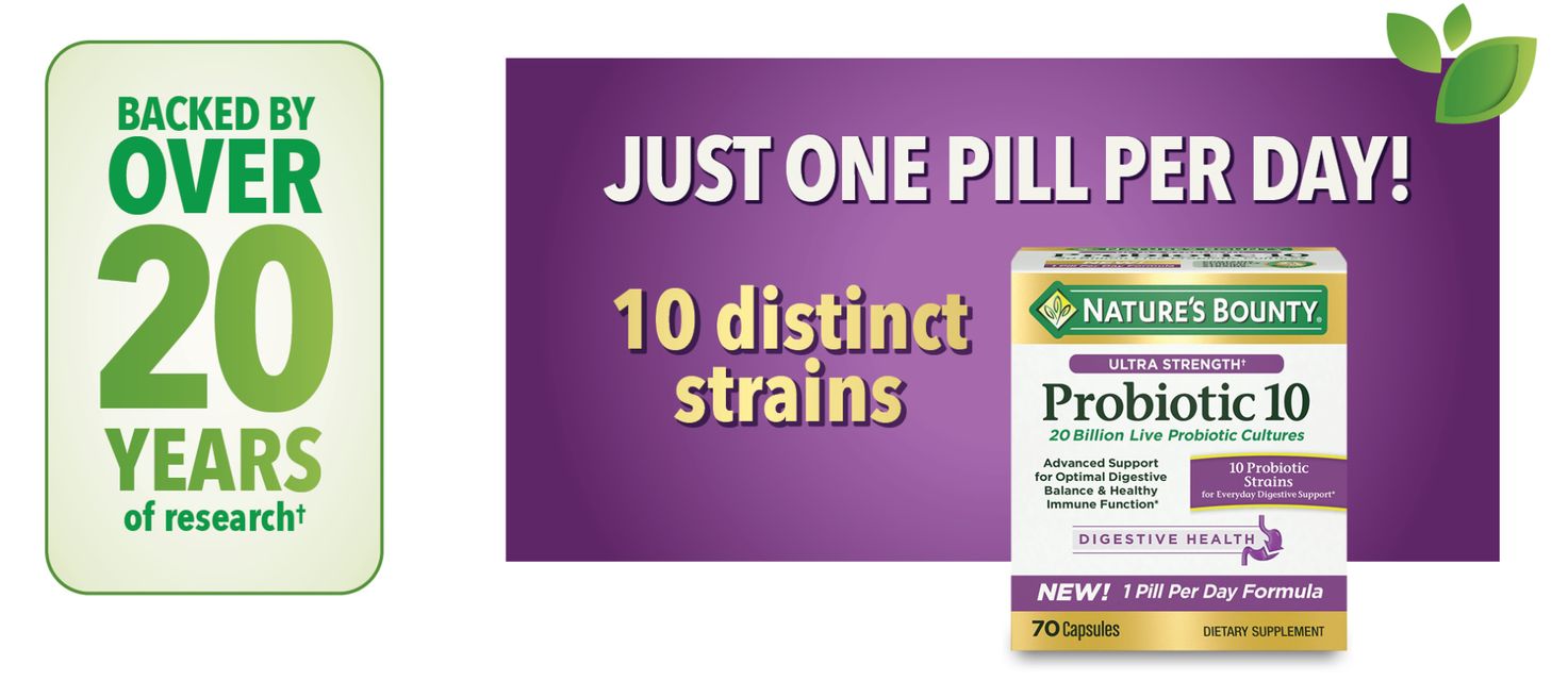Nature&rsquo;s Bounty Probiotic 10