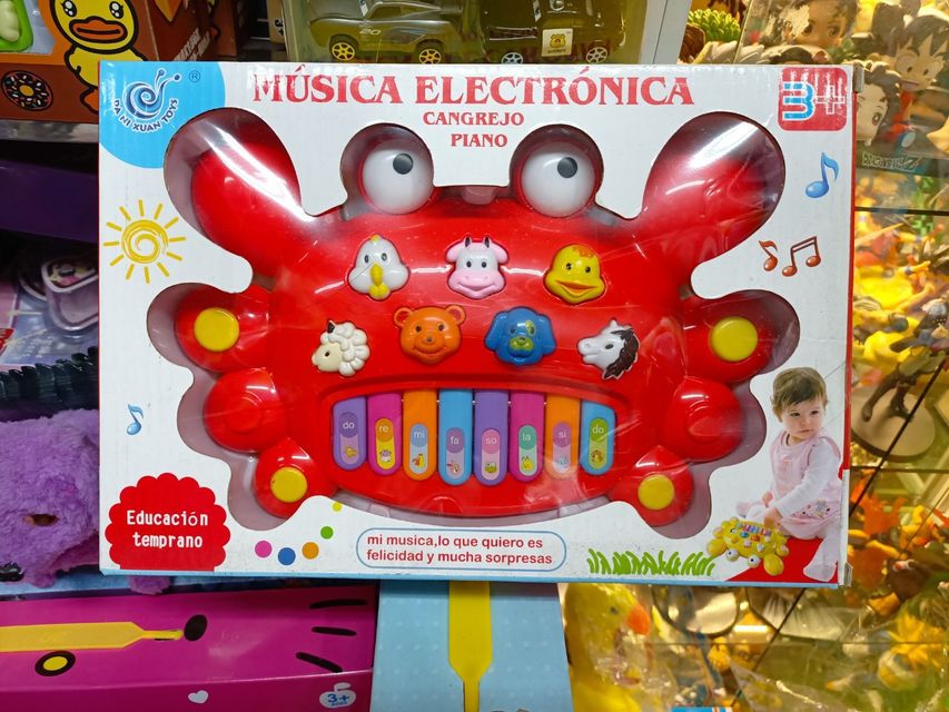 Đ&agrave;n Piano H&igrave;nh Con Cua Th&uacute; Vị