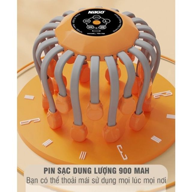 Máy massage đầu bạch tuộc 20 chân Nikio NK-113 7