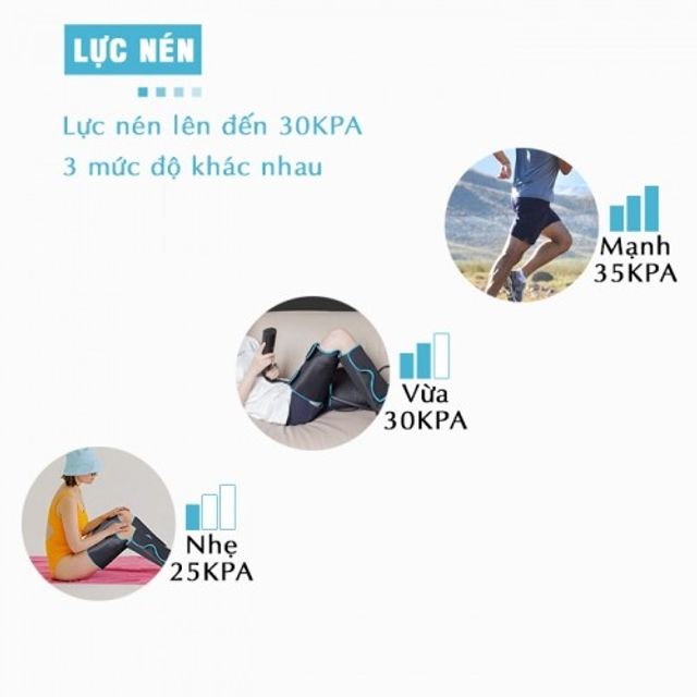 Máy Massage Chân Túi Khí Nikio NK-285 - Thiết bị Massage Cao Cấp 3 Chế Độ, Nhiệt Sưởi Ấm, Hỗ Trợ Gai Mạch Bạch Tĩnh Mạch 4