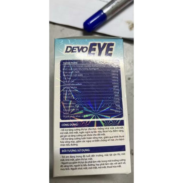Vi&ecirc;n bổ mắt DEVOEYE