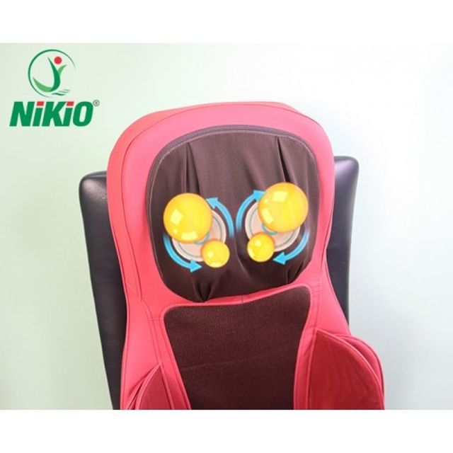 Ghế massage toàn thân Nikio NK-181 - Công nghệ hồng ngoại rung lắc, áp suất khí hiện đại 2