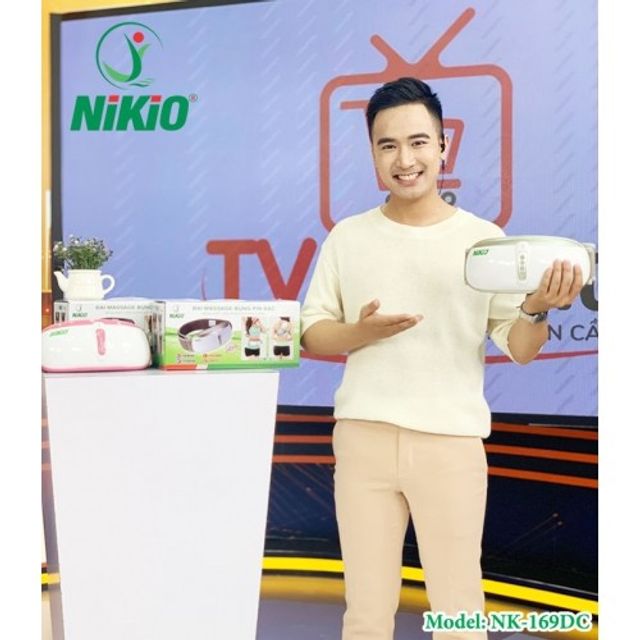 Máy Massage Bụng Rung Lắc Nikio NK-169DC - Pin Sạc Tiện Lợi, Nhiệt Hồng Ngoại Giúp Giảm Mỡ Thừa Tại Nhà, Vòng Eo Thon Gọn Như Mơ 1