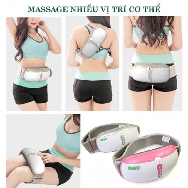 Máy Massage Bụng Rung Lắc Nikio NK-169DC - Pin Sạc Tiện Lợi, Nhiệt Hồng Ngoại Giúp Giảm Mỡ Thừa Tại Nhà, Vòng Eo Thon Gọn Như Mơ 9