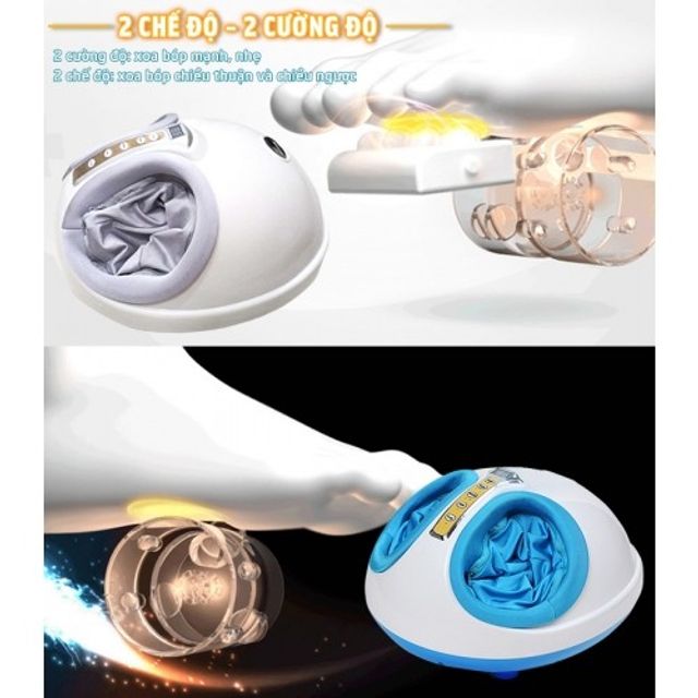 Máy Massage Bàn Chân Puli PL-909 Đa Năng - Xoa Bóp Con Lăn 3D, Tích Hợp Nhiệt Sưởi, Hẹn Giờ Tùy Chỉnh, Giảm Đau Mỏi Chân 6