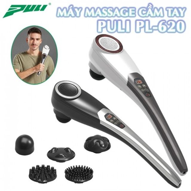 Máy massage lưng cầm tay cao cấp Puli PL-620DC - 5 đầu massage 1