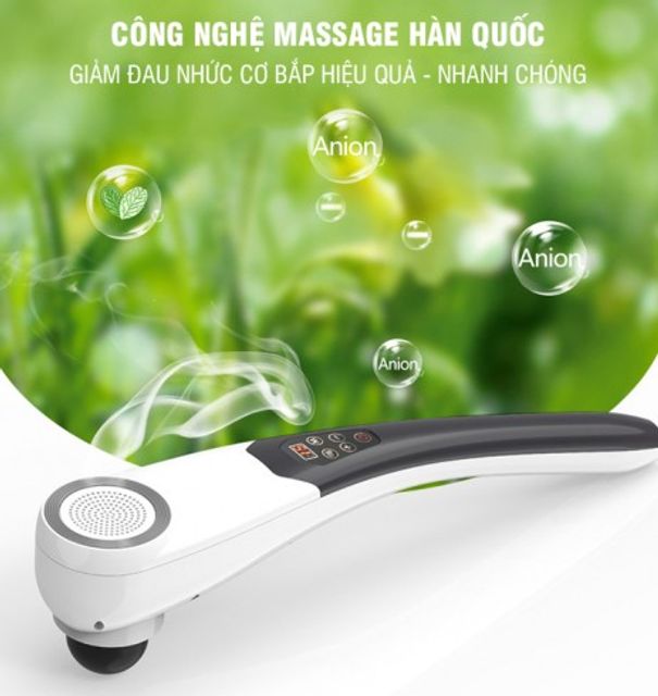 Máy massage lưng cầm tay cao cấp Puli PL-620DC - 5 đầu massage 2