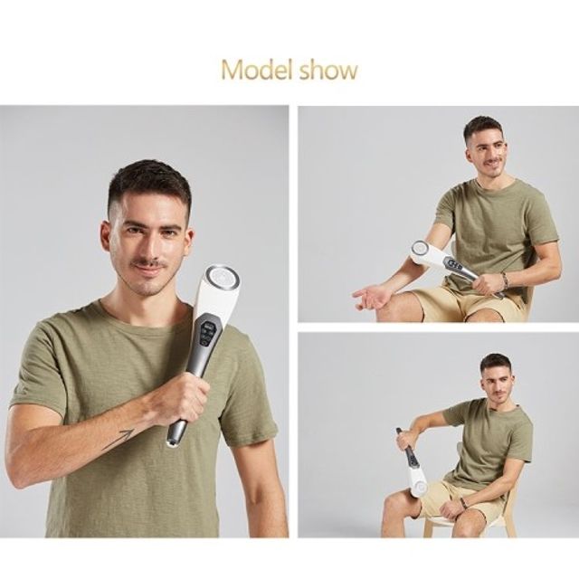 Máy massage lưng cầm tay cao cấp Puli PL-620DC - 5 đầu massage 3