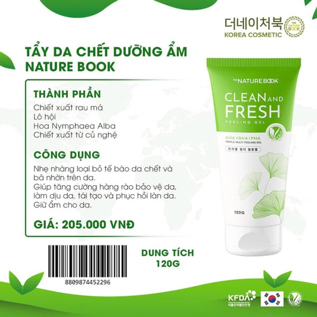 Tẩy Da Cngừng hẳn Dưỡng Ẩm Rau M&Aacute; - H&igrave;nh 2