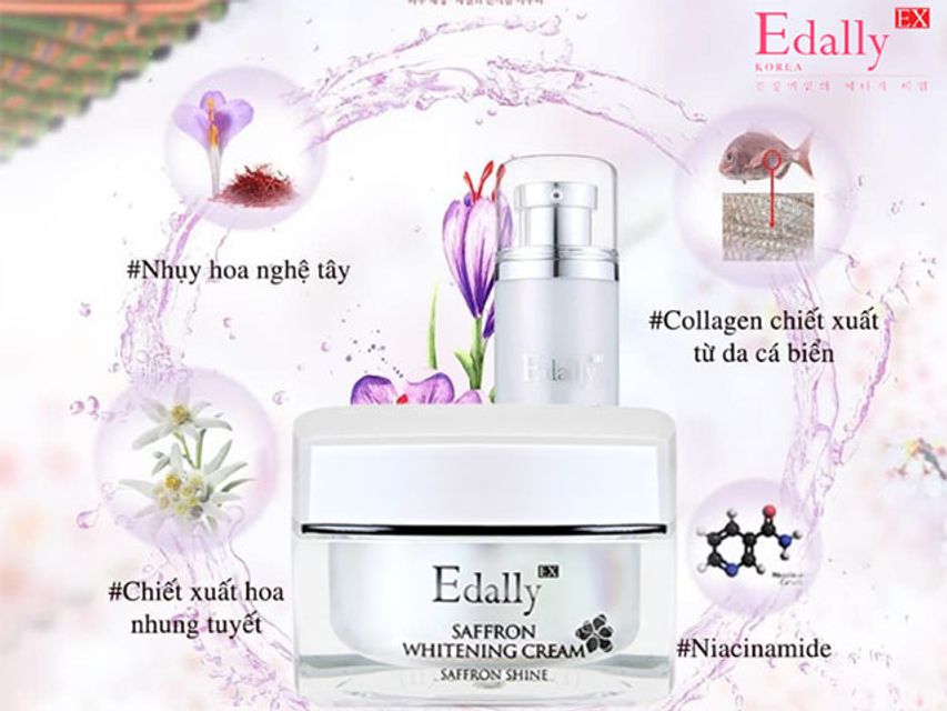 Kem Dưỡng Trắng Da Chiết Xuất Nhụy Hoa Nghệ T&Acirc;Y