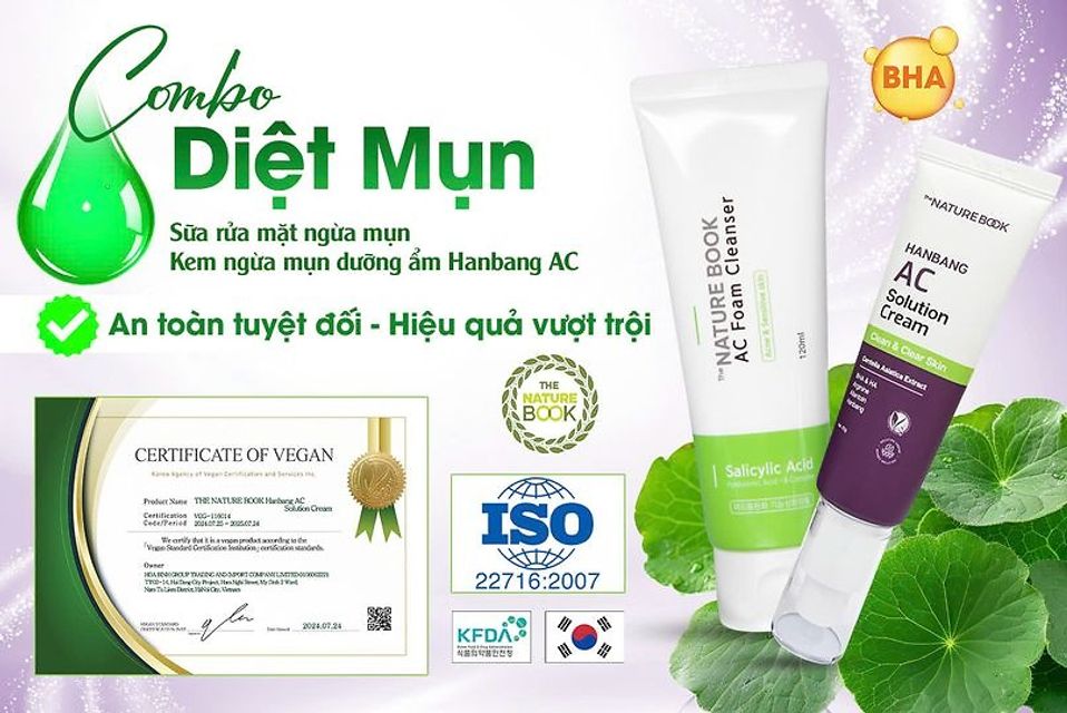 Kem ngừa mụn Hanbang AC