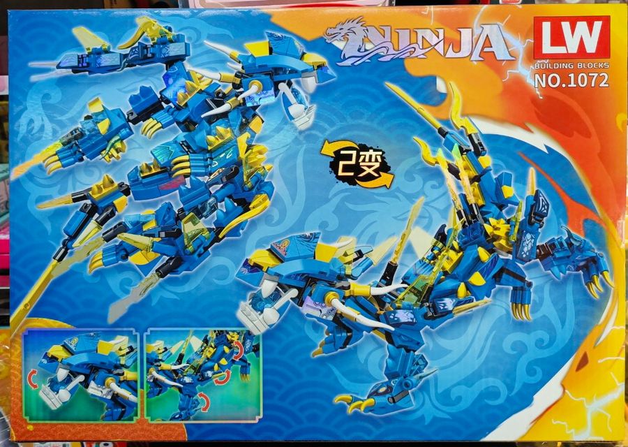 Đồ chơi lắp r&aacute;p ninja rồng