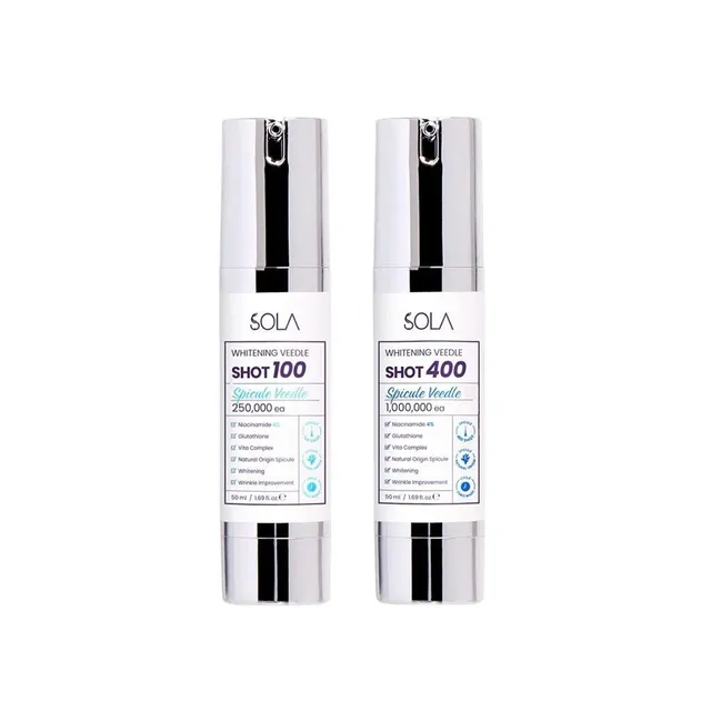 Vi kim sinh học SOLA whitening Veedle Shot