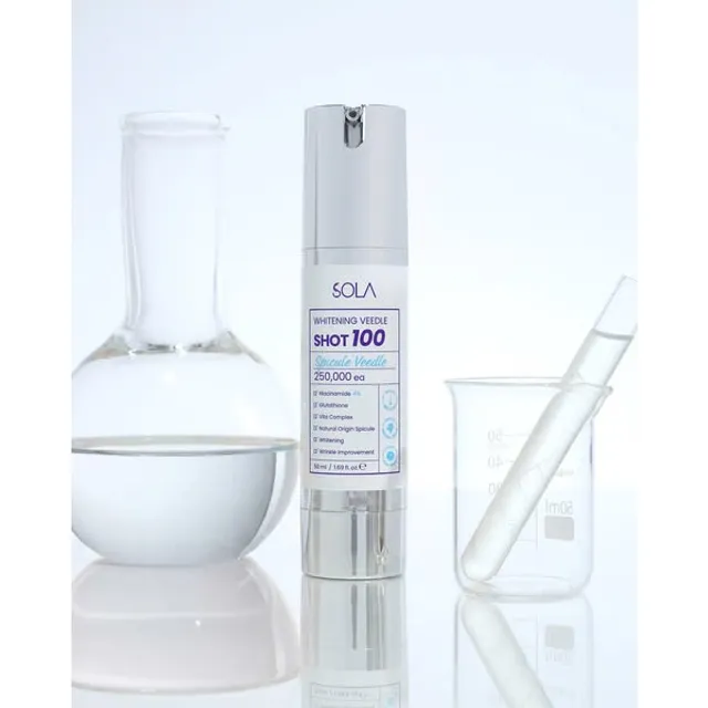Vi kim sinh học SOLA whitening Veedle Shot