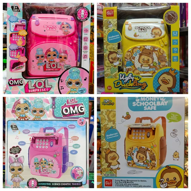 Đồ chơi K&eacute;t đựng tiết kiệm h&igrave;nh ba l&ocirc;
