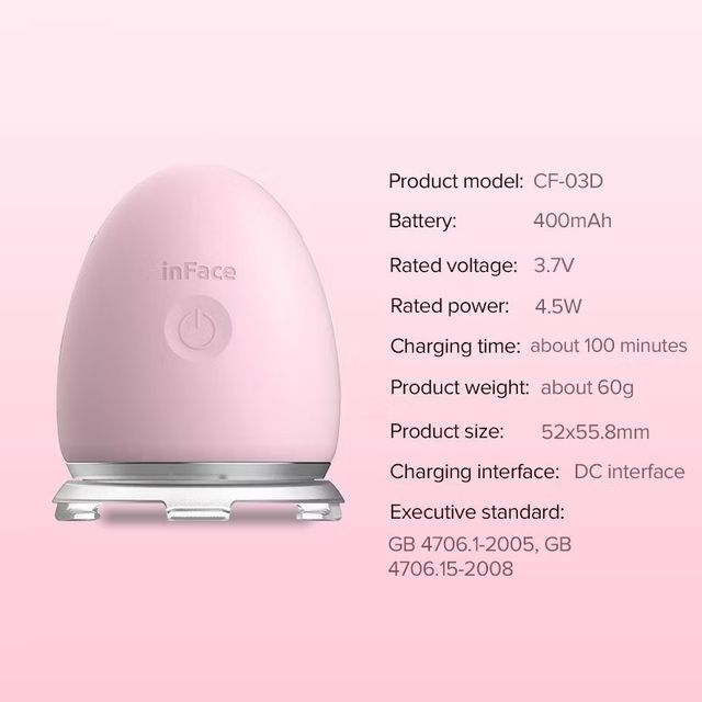 M&aacute;y Massage rung chăm s&oacute;c da mặt XIAOMI Inface CF-03D