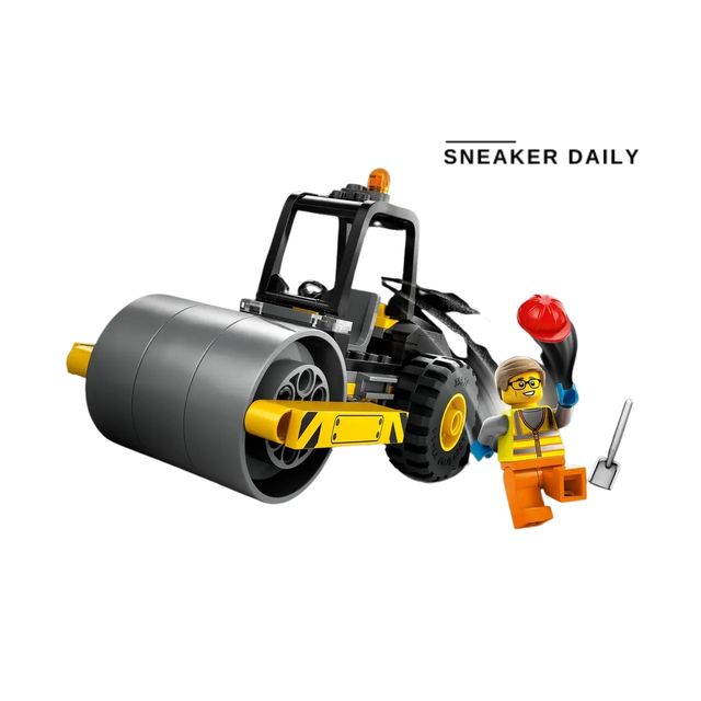 Đồ Chơi Xếp H&igrave;nh LEGO City Construction Steamroller 60401