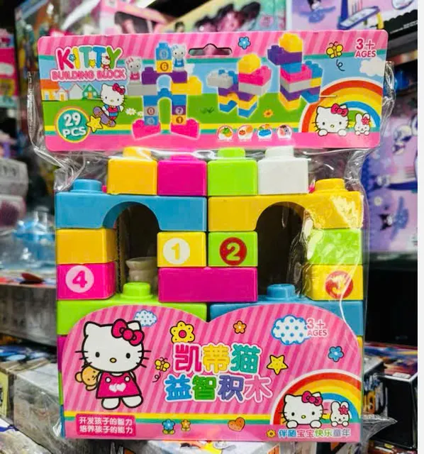 Đồ chơi xếp h&igrave;nh Hello Kitty