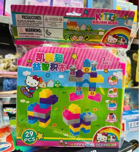 Xếp h&igrave;nh Hello Kitty cho trẻ em