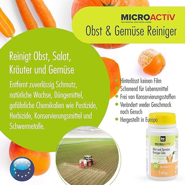 Vi&ecirc;n rửa rau củ Microactiv