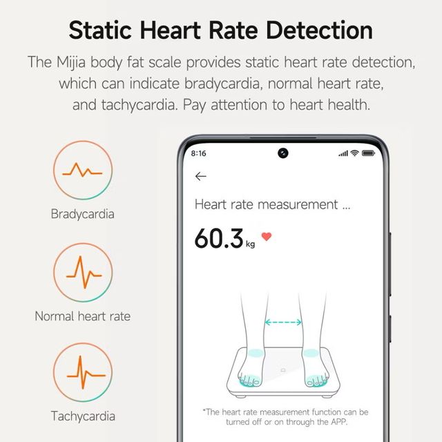 C&acirc;n điện tử Xiaomi Body Fat Scale