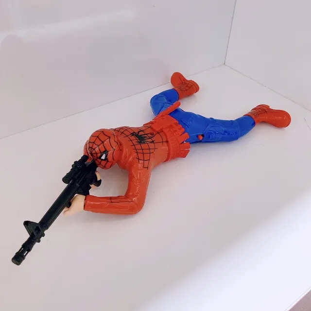 Đồ chơi Spider man c&oacute; đ&egrave;n v&agrave; &acirc;m thanh