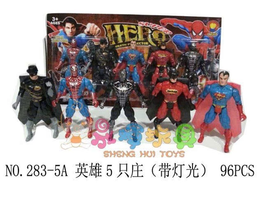 Đồ chơi 5 si&ecirc;u nh&acirc;n Avengers c&oacute; đ&egrave;n s&aacute;ng